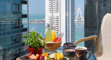 Movenpick Hotel Jumeirah Beach Room Type - Executive King Partial Sea View with Balcony Movenpick Hotel Jumeirah Beach Room Type - Executive King Partial Sea View with Balcony