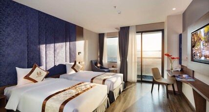 Vesna Hotel Nha Trang Room Type - Premier Deluxe Twin with Balcony Vesna Hotel Nha Trang Room Type - Premier Deluxe Twin with Balcony