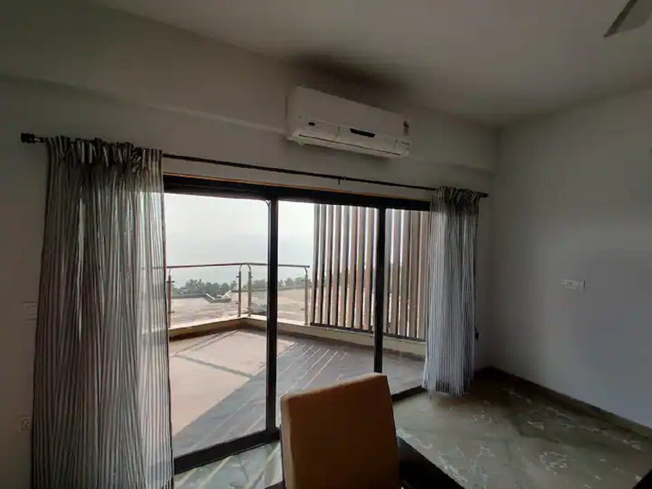 Chic 2BHK Sea View Apartment in Dona Paula (B 102) - Tap to explore photos