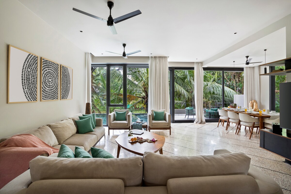 Savaya Tropica 4 BHK B - Tap to explore photos