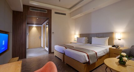 Orana Hotel & Convention (1-Minute Walk From Vaishali Metro) Room Type - Deluxe Twin Room