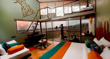 Tadoba Jungle Camp Room Type - Elevated Luxury  Cottage