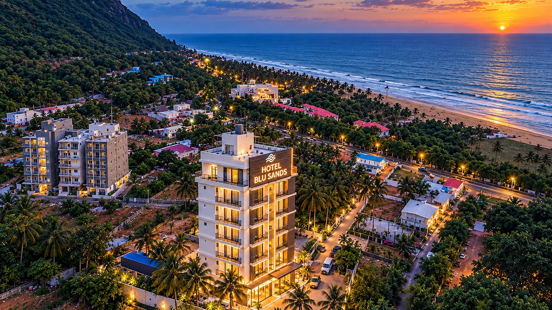 HOTEL BLU SANDS - BEACH ROAD - Tap to explore photos