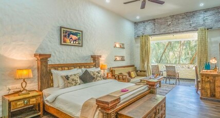 Paatlidun Safari Lodge, Jim Corbett Room Type - Superior Jungle View Room with Balcony