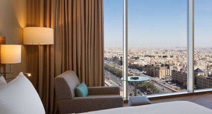 Hilton Garden Inn Riyadh Financial District Room Type - KING ROOM WITH CITY VIEW