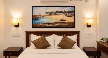 Udupi River Inn. Room Type - Deluxe Queen