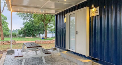 Camp Monk Bannerghatta Room Type - Tiny Blue Two At Camp Monk Bannerghatta