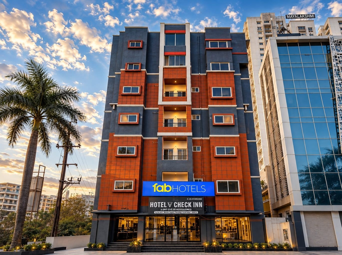 FabHotel V Check Inn - Nr. Wipro Circle Rd, Financial District - Tap to explore photos