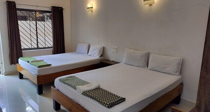 V Sadana Lodge Room Type - Deluxe 4 Bedded NON AC ( SINGLE OCCUPANCY NOT ALLOWED )