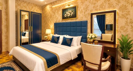 Queen's Inn Valley Homestay Room Type - AC Deluxe Room
