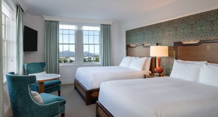Hotel Roanoke & Conference Center, Curio Collection by Hilton Room Type - 2 QUEEN BEDS DLX CRNR ROOM