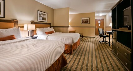 Best Western Diamond Inn Room Type - 2 Queen Beds, Non-Smoking, High Speed Internet Access, Third Bed Is A Sofabed, Mini-Suite, Microwave Best Western Diamond Inn Room Type - 2 Queen Beds, Non-Smoking, High Speed Internet Access, Third Bed Is A Sofabed, Mini-Suite, Microwave