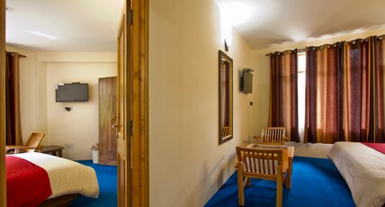Hotel The Destination (850m from Mall Road) Room Type - 2 Bedroom Family Room