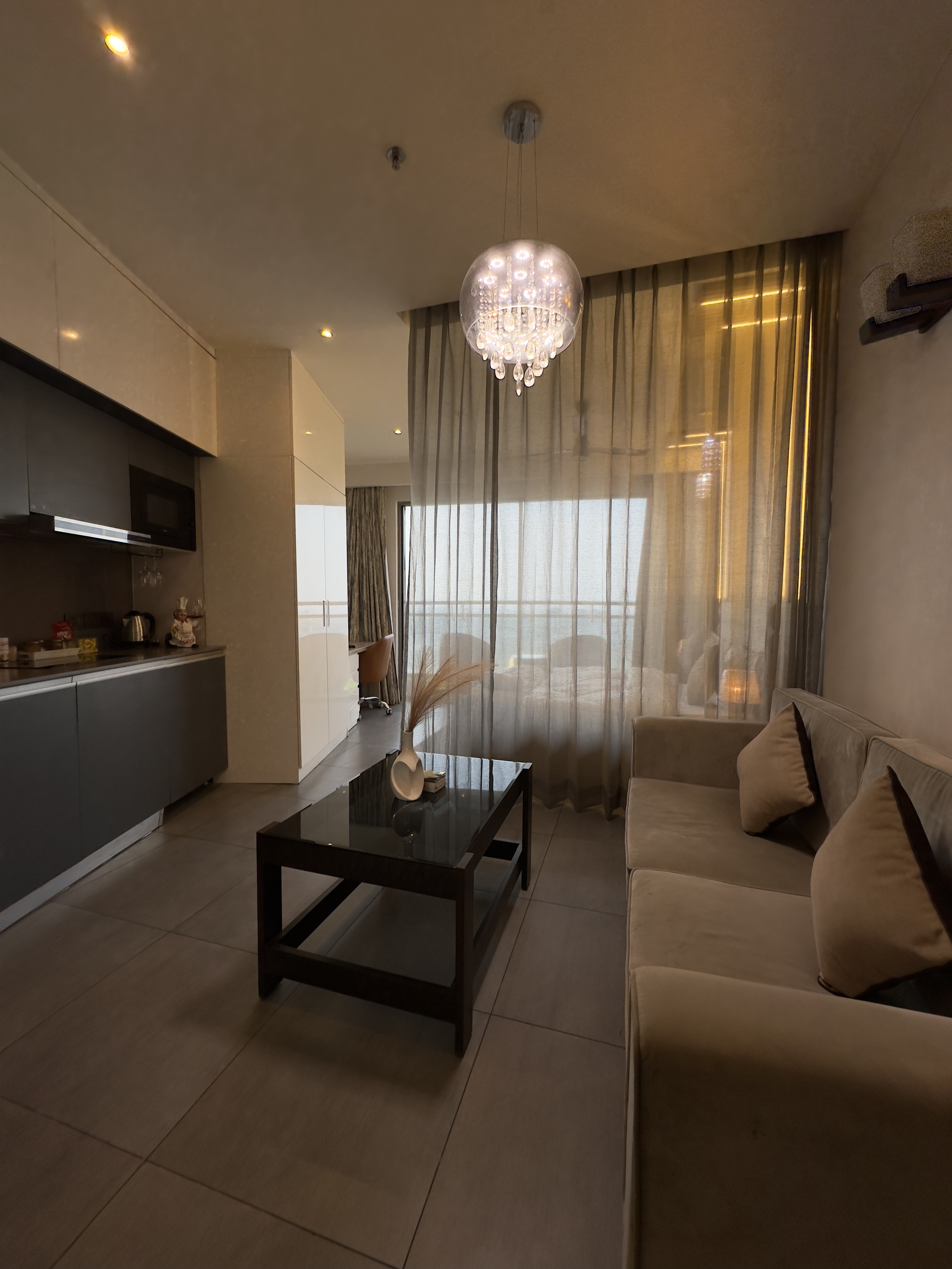 Elysian Suites  Your Cozy Escape   35th floor - Tap to explore photos