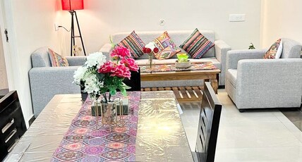 Kashi Kastle Luxe Apartments | Near Assi & BHU Room Type - Narmada | Entire 2BHK Apartment