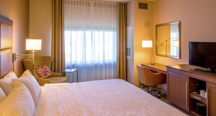 Hampton Inn by Hilton Houston Downtown Room Type - 1 KING W FRIDGE NS