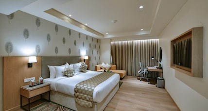 The Fern Residency Gandhinagar, Series by Marriott Room Type - Winter Green Premium, Guest room, 1 King, City view The Fern Residency Gandhinagar, Series by Marriott Room Type - Winter Green Premium, Guest room, 1 King, City view