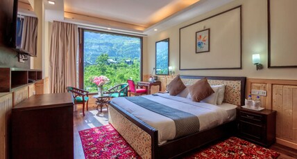 The Katoch Grand (River Side Resort) Room Type - Premium Room with Rohtang mountain and river view The Katoch Grand (River Side Resort) Room Type - Premium Room with Rohtang mountain and river view