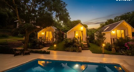 StayVista at Luma - 350 Mtr From Mandwa Jetty Room Type - Cottages @ Luma