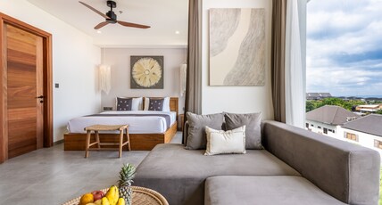 Sunny Muse by Betterplace Room Type - One Bedroom Suite with Garden View Sunny Muse by Betterplace Room Type - One Bedroom Suite with Garden View
