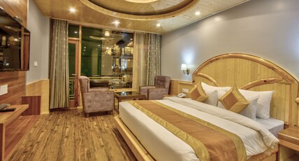 Snow Peak Retreat & Cottages (Centrally Heated- Hill View) Room Type - Premium Room - Air Conditioned-Centrally Heated | Balcony Snow Peak Retreat & Cottages (Centrally Heated- Hill View) Room Type - Premium Room - Air Conditioned-Centrally Heated | Balcony