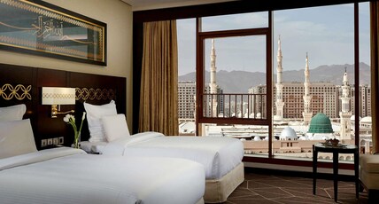 Pullman Zamzam Madina Room Type - Deluxe Room, 2 Single size beds - Panoramic Haram view Pullman Zamzam Madina Room Type - Deluxe Room, 2 Single size beds - Panoramic Haram view