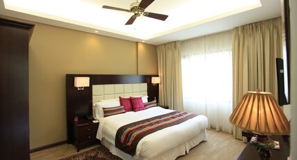 Hotel Rock Manali ( Akhnoor Hotels Pvt. Ltd.) Room Type - Royal Suite Room (Mountain and Garden Facing)