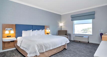 Hampton Inn & Suites Fort Worth-Fossil Creek Room Type - 1KNG MOB HEAR ACC W TUB NS