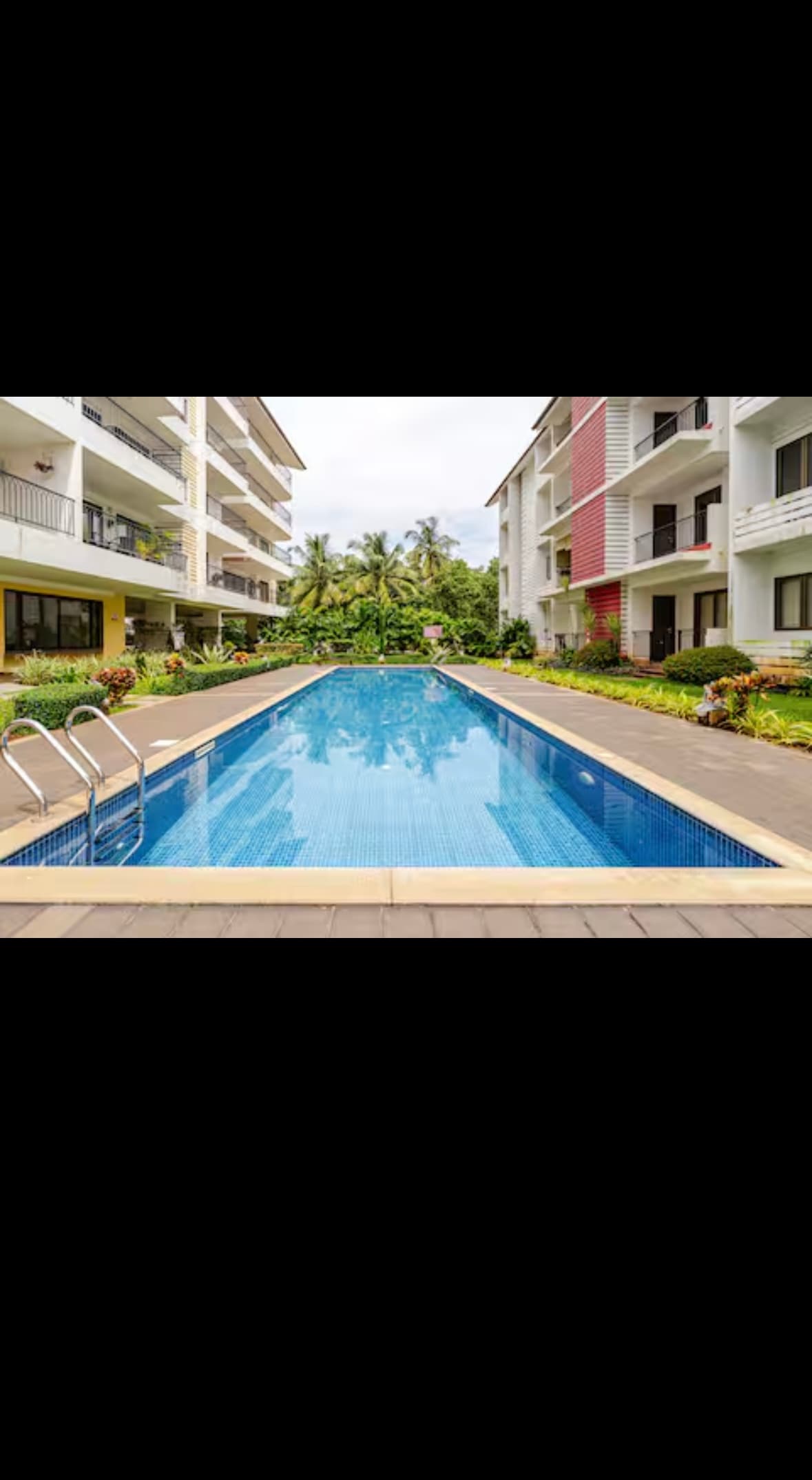 Baga Seawinds Luxury Studio Pool Walk To Beach - Tap to explore photos