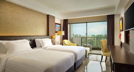 Sthala, a Tribute Portfolio Hotel, Ubud Bali Room Type - Guest room, 2 Twin, River view, Balcony Sthala, a Tribute Portfolio Hotel, Ubud Bali Room Type - Guest room, 2 Twin, River view, Balcony