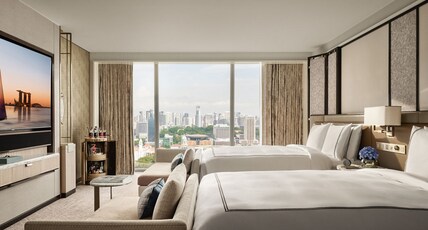 Marina Bay Sands Room Type - Sands Premier Double Queen City View Marina Bay Sands Room Type - Sands Premier Double Queen City View
