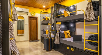 The Hosteller Lonavala, City Centre Room Type - Bed in 8 Bed Mixed Dormitory
