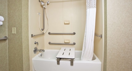 Hampton Inn by Hilton Clifton Park Room Type - 1 KNG ACC TUB W SOFABED NS