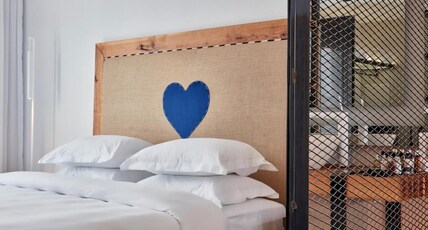 Royal Myconian Room Type - PREMIUM Double Room Sea View with outdoor Jacuzzi