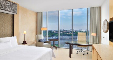 The Westin Gurgaon Room Type - Deluxe King City View with Bathtub