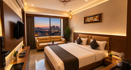 HOTEL GAURAV PALACE Room Type - King room with Jacuzzi