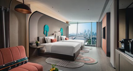 Hotel Indigo NINGBO RIVERSIDE Room Type - 2 Double Premium River View
