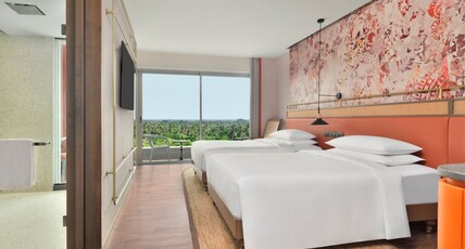 The Artiste Kochi, a Tribute Portfolio Hotel Room Type - City View Twin Room with Balcony