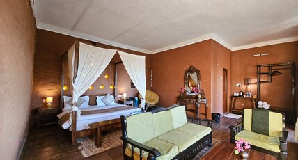 ilika Resort Room Type - Buransh Vatika - Luxury Mud Rooms with Balcony