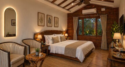 Baagh In The Wild Resort & Spa Room Type - Luxury Cottage