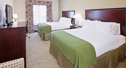 Holiday Inn Express Hotel & Suites Brownfield, an IHG Hotel Room Type - 2 Queen Standard Communications Mobility Accessible Tub Holiday Inn Express Hotel & Suites Brownfield, an IHG Hotel Room Type - 2 Queen Standard Communications Mobility Accessible Tub