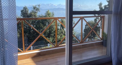 Maatidera Resort - Your Himalayan Abode Room Type - King Room on Upper floor with private balcony - Himalayan view