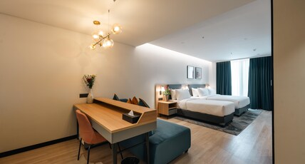 Orchid Parc Bengaluru- Manyata Business Park. Room Type - Family Suite