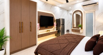 The Hidden Haven Luxury 1BHK South city II Room Type - Bedroom