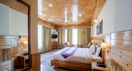 The Foghills : A Boutique Hotel & Cottages Room Type - Deluxe Cottage Room Mountain View with Veranda centrally heated (Ground Floor) The Foghills : A Boutique Hotel & Cottages Room Type - Deluxe Cottage Room Mountain View with Veranda centrally heated (Ground Floor)