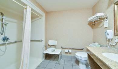 Best Western Plus Meridian Room Type - Accessible - 1 King, Mobility Accessible, Roll In Shower, Non-Smoking, Full Breakfast Best Western Plus Meridian Room Type - Accessible - 1 King, Mobility Accessible, Roll In Shower, Non-Smoking, Full Breakfast