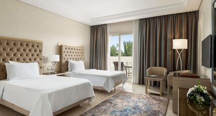 RIXOS PREMIUM SEAGATE Room Type - Deluxe Room Aqua Twin Bed