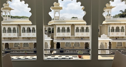 Hotel Gautam Room Type - Cabana Room Courtyard View With Balcony Hotel Gautam Room Type - Cabana Room Courtyard View With Balcony