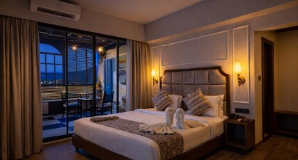 Devi Palace - Monsoon Palace View Resort Room Type - Super Deluxe Room with Balcony