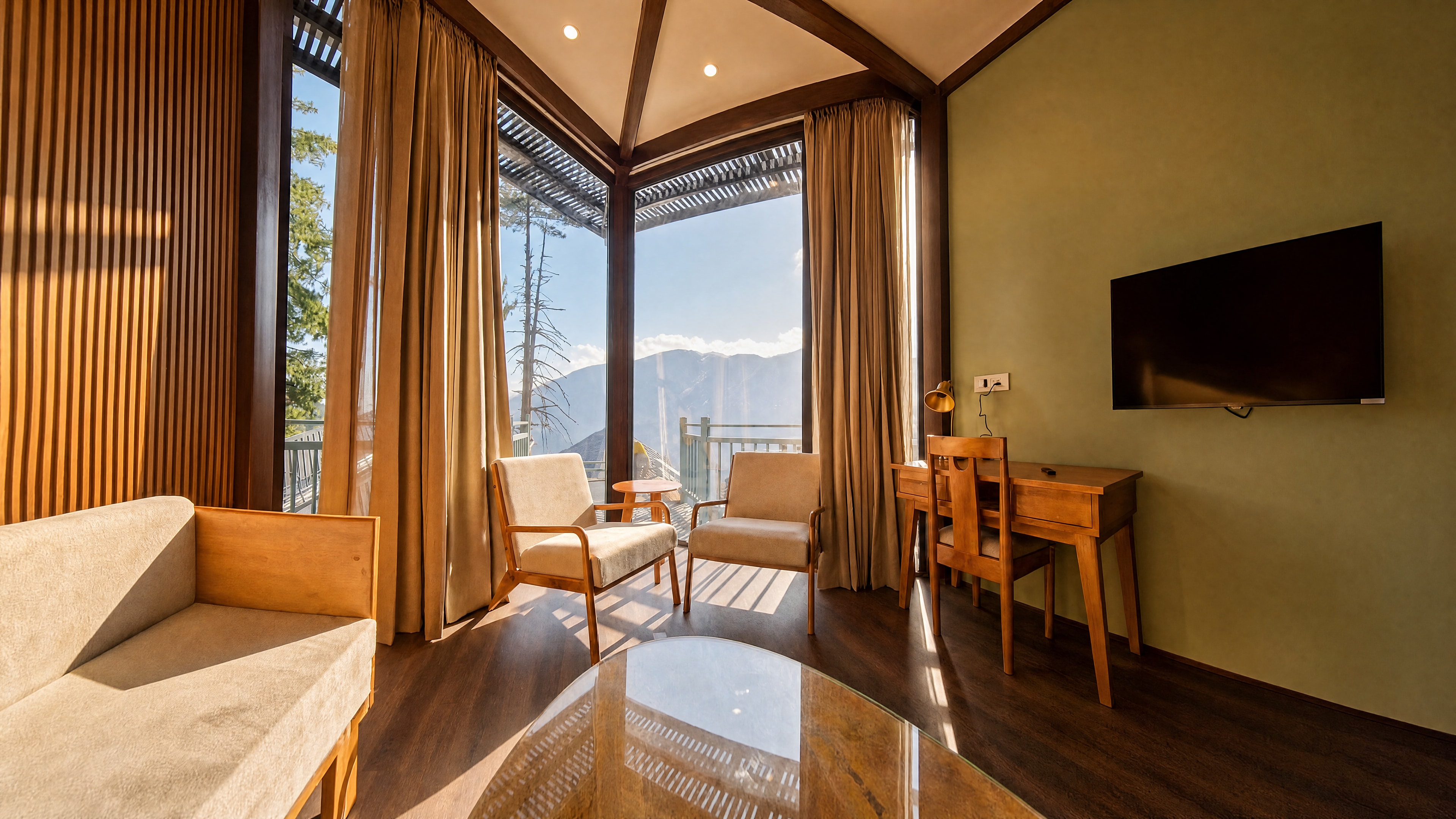 Hamta 270 Cliff Resort - 270 Degree Mountain View Suites, Sethan Manali - Tap to explore photos